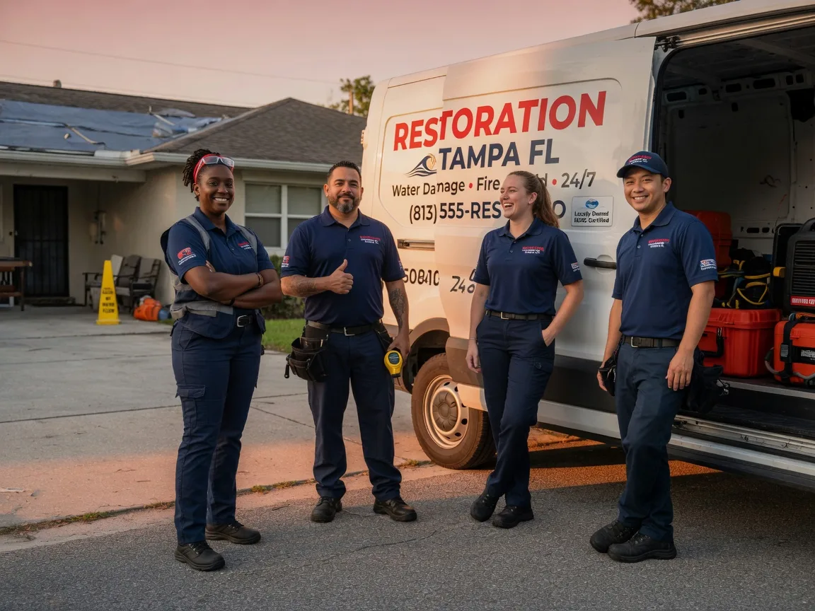 Water Damage Restoration company in Mount Pleasant, OH